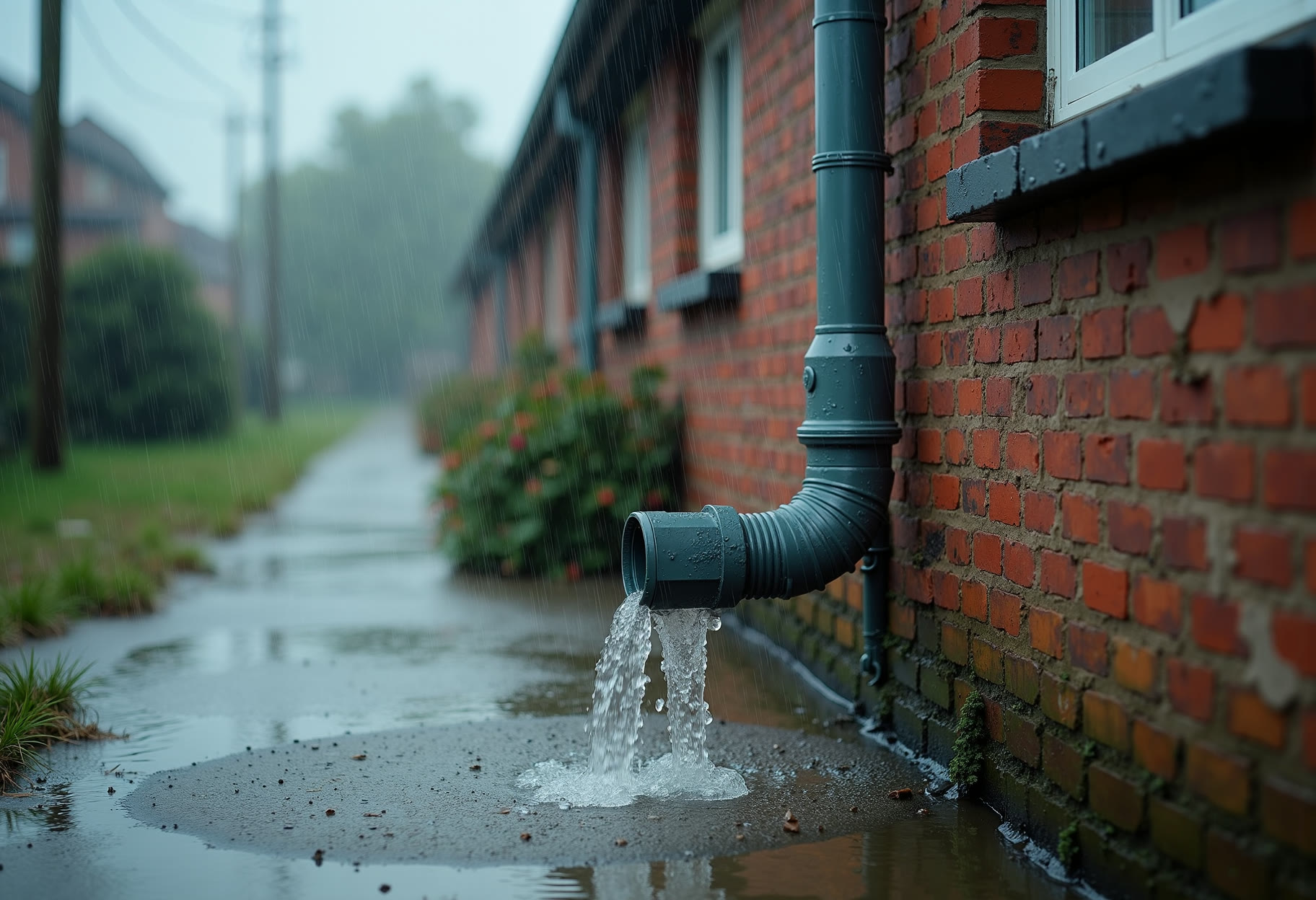 Downspouts & Underground Drains